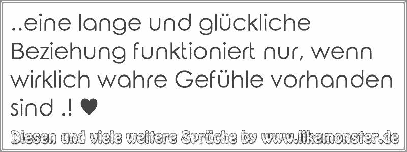 Eine Lange Und Glückliche Beziehung Funktioniert Nur Wenn