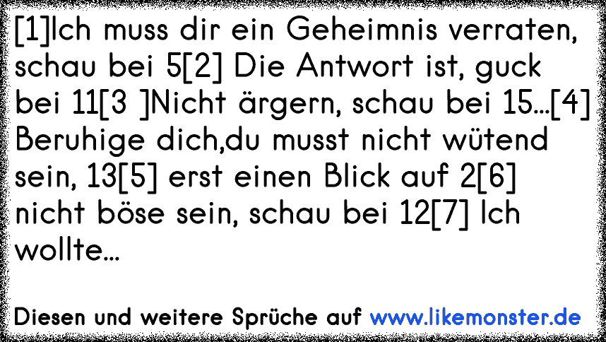 1ich Muss Dir Ein Geheimnis Verraten Schau Bei 52 Die