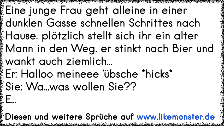 Eine junge Frau geht alleine in einer dunklen Gasse schnellen Schrittes