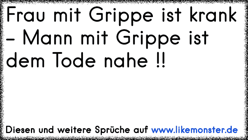 Frau Mit Grippe Ist Krank Mann Mit Grippe Ist Dem Tode