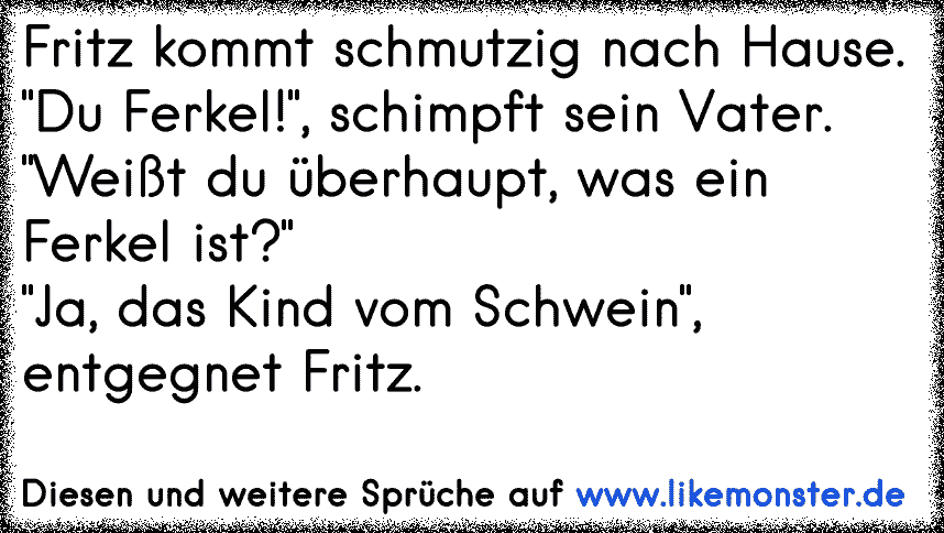 Junge kommt schmutzig nach Hause. Mutter Du bist so ein