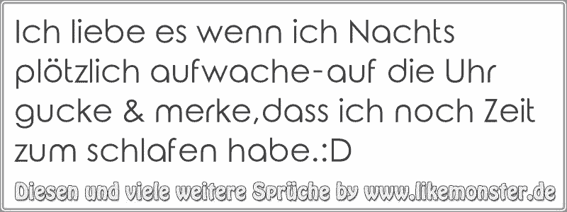 Wie kannst Du eigentlich noch Nachts gut schlafen wenn Du ganz genau