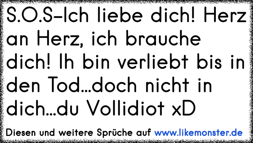 Sei Verliebt, öffne Dein Herz Für Den Den Du Liebst. Doch Werde Nicht ...